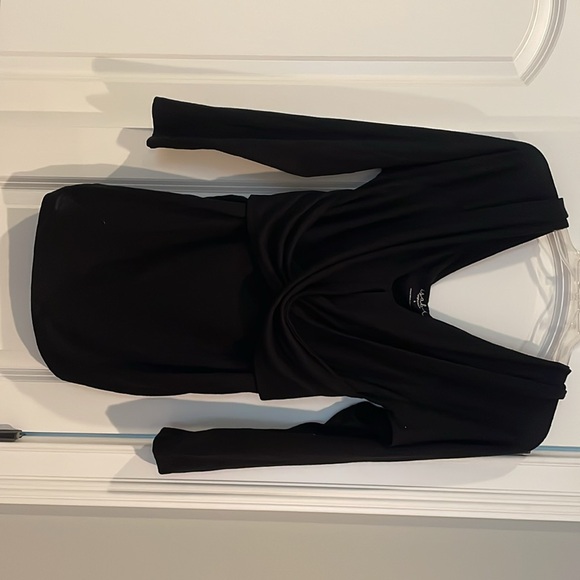 Ingrid and Isabel Maternity black off the shoulder sweater - Picture 3 of 3